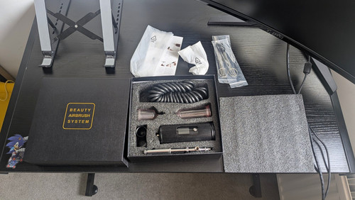 Beauty airbrush system - airbrush, kit