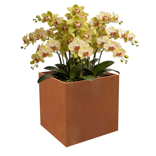 Lx24 wx24 corten steel - 24"lx24"wx24"h,