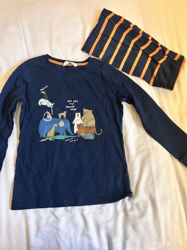 Boys pyjamas navy - m&s,
