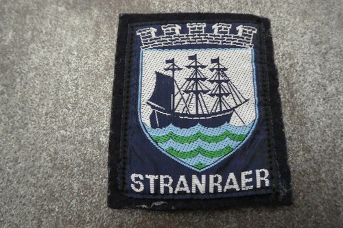 Stranraer woven cloth patch - woven,