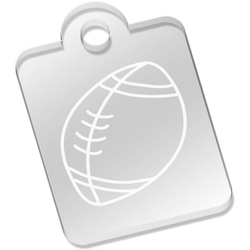 Rugby ball laser engraved - 'rugby, laser-engraved