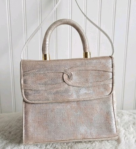 Vintage 1960s metallic pink - metallic,