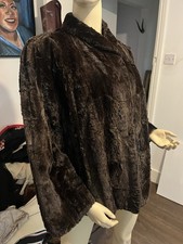 Faux fur Brown Ladies 1950s