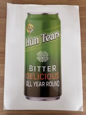 Large Hun Tears Can Sticker