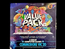 Commodore Vic-20 Games X 6