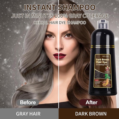 Dark brown hair - dark, dye
