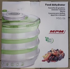 Electric Food Dehydrator Machine MPM MSG-06 mushrooms herbs foraging