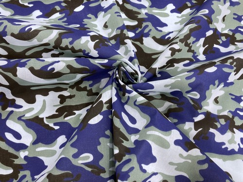 Patterned polycotton fabric - patterned,