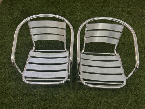 Commercial metal chairs - x, 2