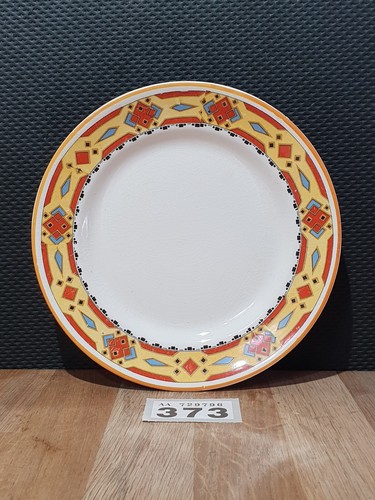 Bovey pottery side plate - side,