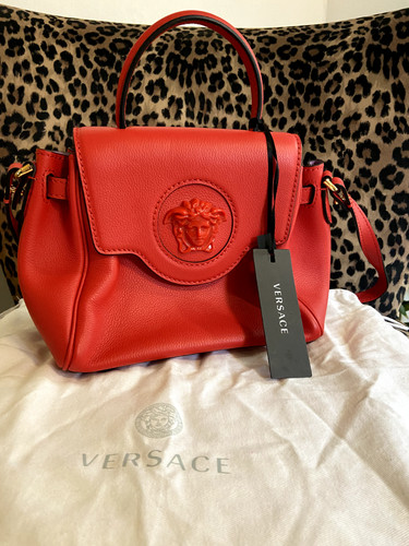 Red versace medusa - red,