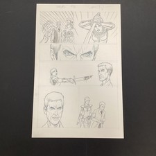 Original Artwork for Doctor Who #3 Page 23 By Dave Taylor Titan Comics