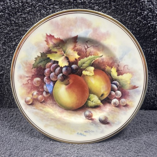 Fenton china plate - china, golden