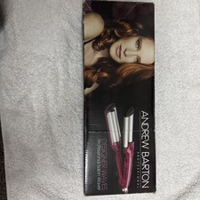 Andrew Barton F57e Professional Hair crimper Tong Styler Purple Tested Workin