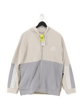 Adidas Men's Hoodie L Cream