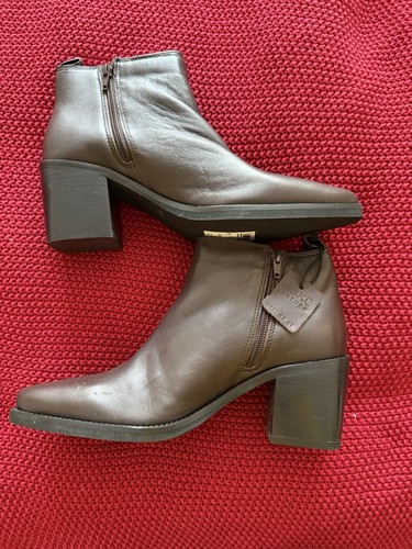Next brown leather pointed - leather,