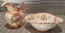 WINTAGE wash jug and bowl set ( A 102 )