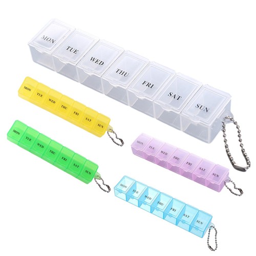 Pill box day clear - box,