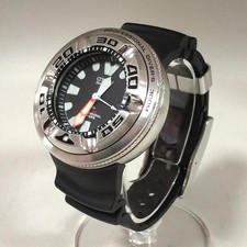 Citizen B873-S057892 Black Silver Color Professional Diver'S