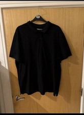 Black Polo Shirt Size XXL