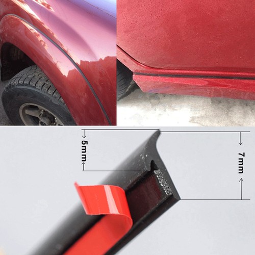 Slanted seal strip rubber - 5m,