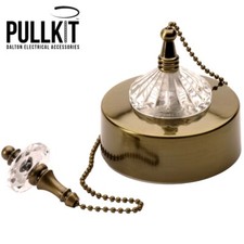 ANTIQUE BRASS CEILING PULL