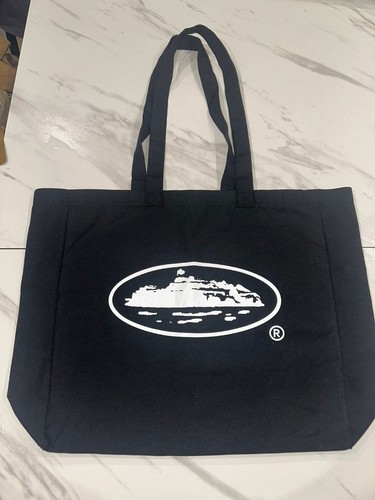 Corteiz tote bag black - -,