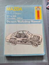 Mazda RX2 Rotary (1971-1974) Haynes Workshop Manual