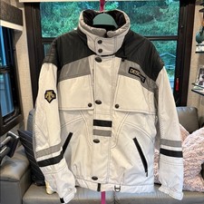 Descente Men's White and Gray