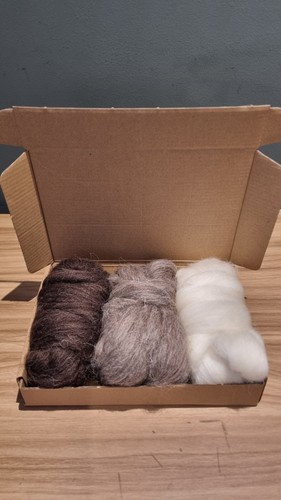 Wool roving starter pack - wool,