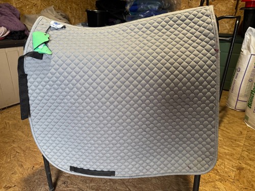 Unbranded grey saddlecloth