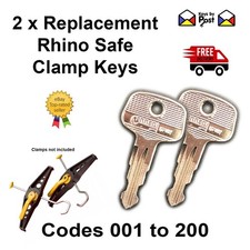 2 x RHINO Safe Clamp LADDER