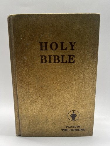 Holy bible placed the - holy,