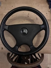 Mercedes SPORTLINE Steering Wheel Leather 190E W124 PRE-FACELIFT? OEM VGC