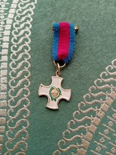 Distinguished Service Order DSO Miniature Replica Medal (2cm) With Ribbon & Pin