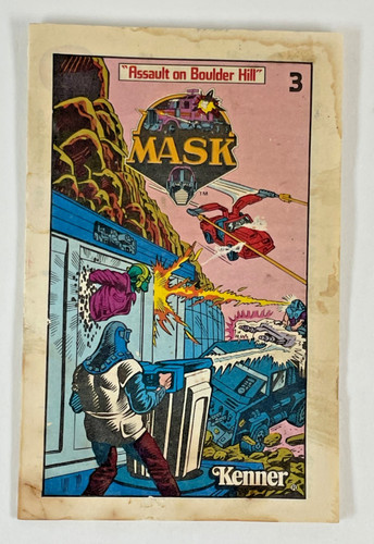 Vintage mini comic - comic, mask
