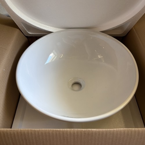 Xinle white round ceramic - white,
