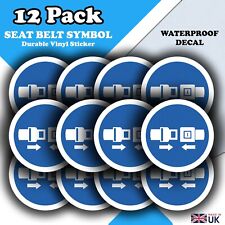 12 Pack Seat Belts to Be Worn