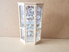 1/12 scale Dolls House Reutter Duck & Rose Dinner Services in bare wood  (P112)