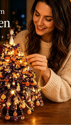 Diy beaded christmas tree - christmas,