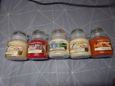 Job Lot of 5 Yankee Candles 104g Glass Jars