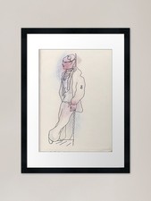 jean cocteau artwork Framed