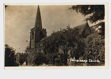 Derbyshire. Hathersage Church. R/P. Posted at Hathersage in 1913.