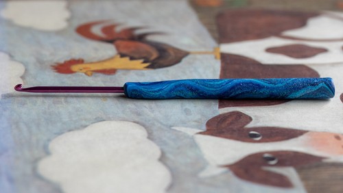 Soft touch ergonomic crochet - soft,