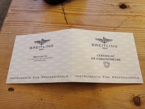 Breitling chronometer blue - chronometer,