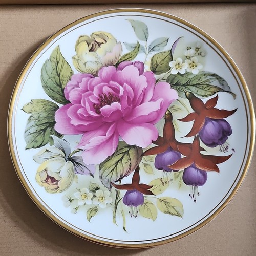 Edwardian floral bone - bone, china