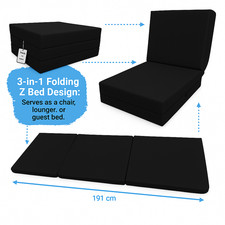 Fold-Out Z Bed Single Size