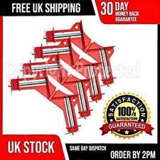 4 LARGE 100MM WOODWORK PICTURE FRAME HOLDER RIGHT ANGLE CORNER MITRE CLAMP VICE