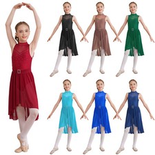 UK Girls Ballet Dance Leotard