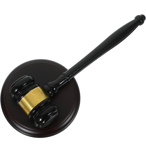 Set reusable wooden judge - set,